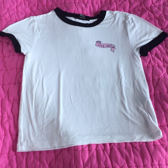 Forever 21 Tops - White and black top Forever 21 Tops - White and black top
